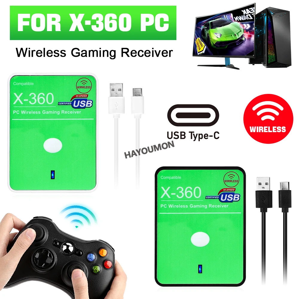 Pc Gaming Windows 7 - جهاز استقبال لاسلكي للألعاب، محول تحكم
