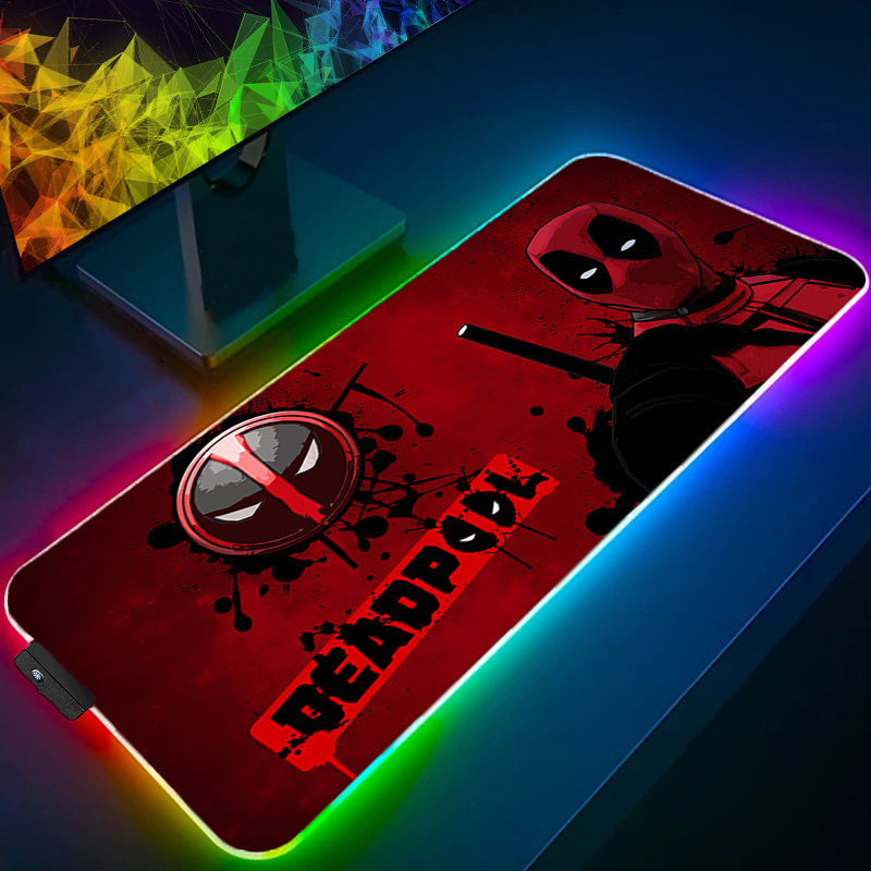 Pc Gaming Sultan - لوحة ماوس LED للألعاب بإضاءة خلفية