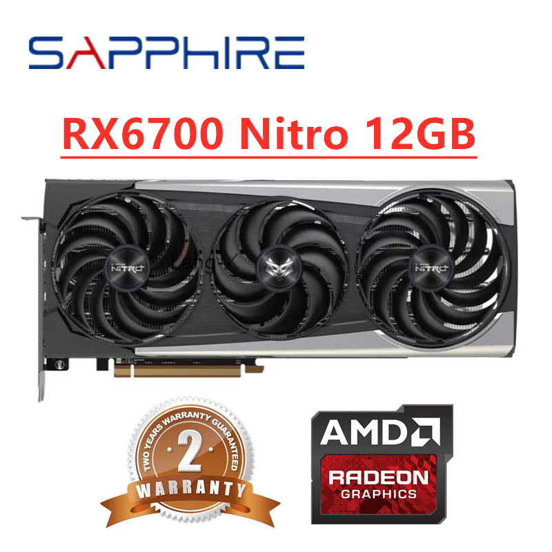 Pc Gaming Vr - GPU الياقوت RX 6700 XT 6700XT