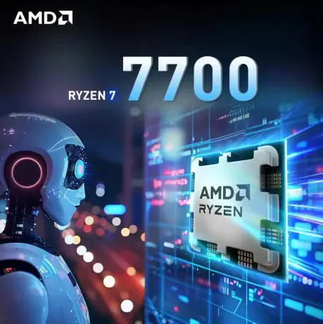 معالج AMD Ryzen 7 7700 الجديد  - مراجعة Pc Gaming Cpu وسعره