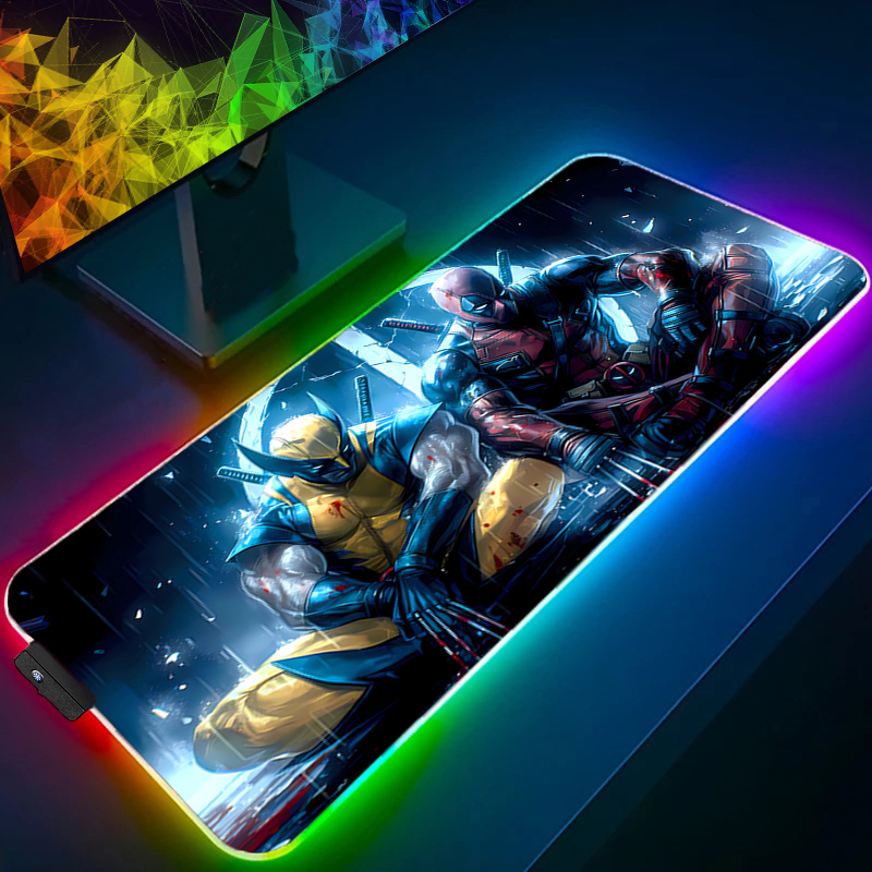 لوحة ماوس LED للألعاب بإضاءة خ - مراجعة Pc Gaming Sultan وسعره