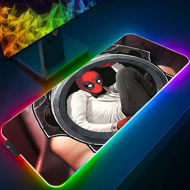 لوحة ماوس LED للألعاب بإضاءة خ - مراجعة Pc Gaming Sultan وسعره