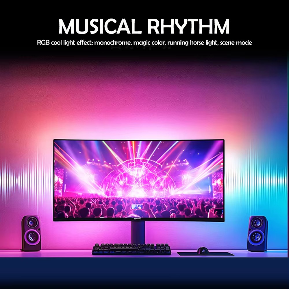 شريط إضاءة RGB للألعاب، إضاءة  - مراجعة Pc Gaming Rgb وسعره
