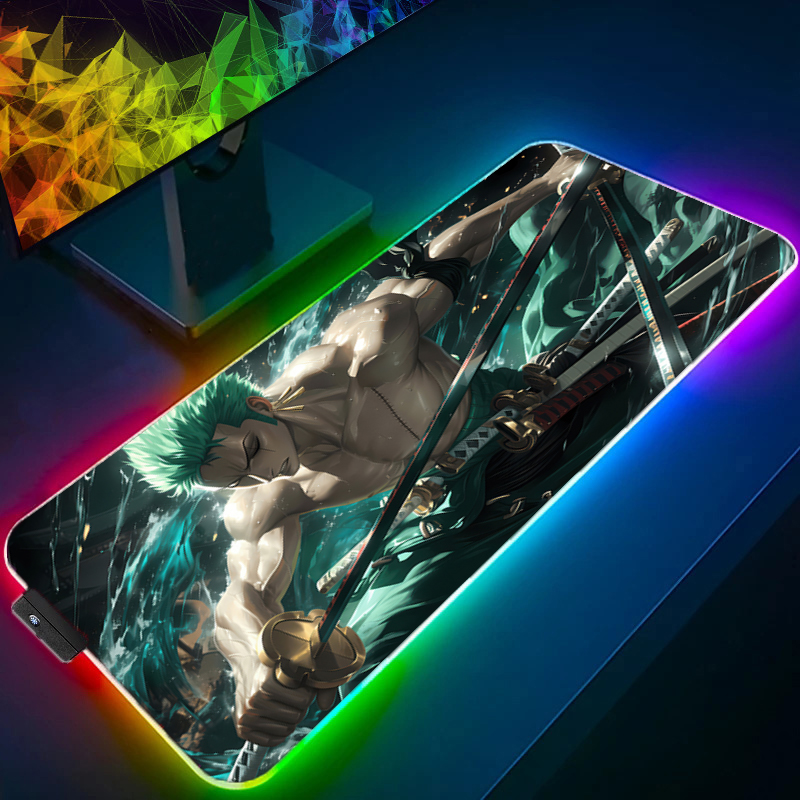 قطعة واحدة زورو ماوس الوسادة R - مراجعة Pc Gaming Rgb وسعره