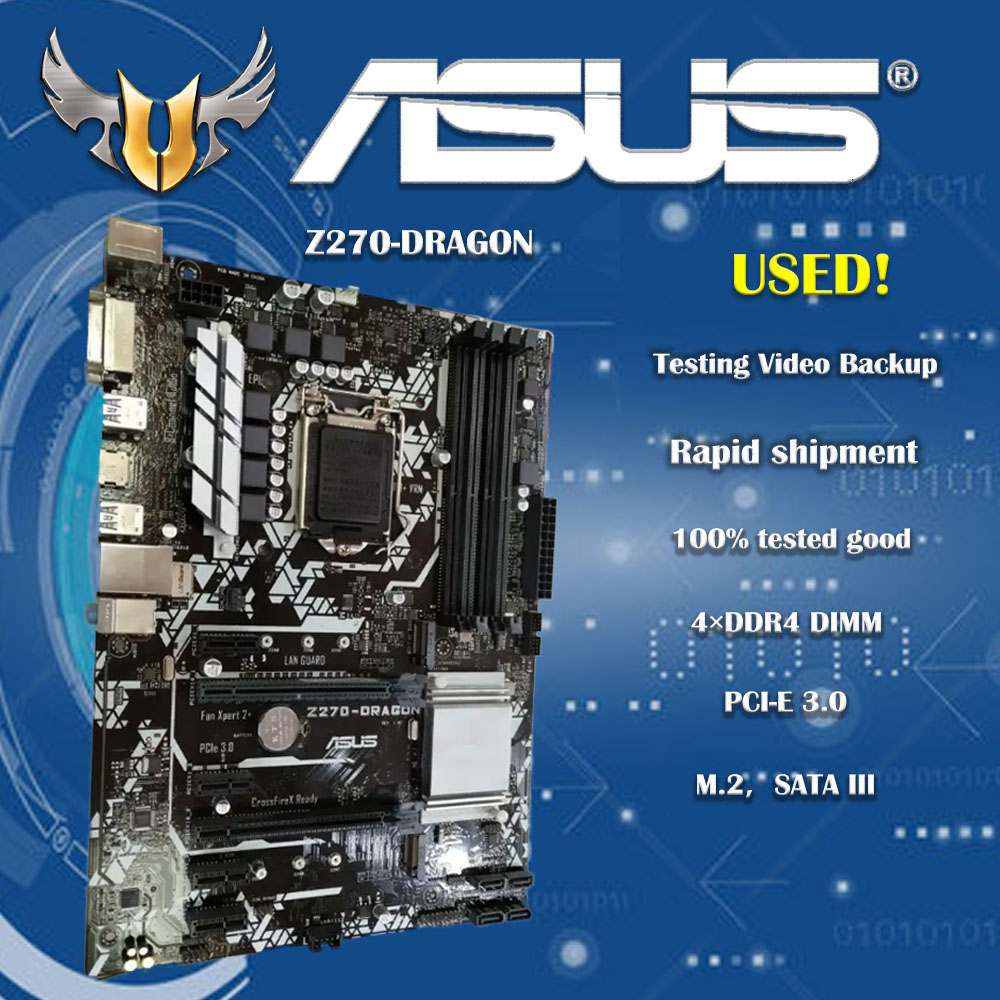 اللوحة الأم لـ Asus PRIME Z270 - مراجعة Pc Gaming Intel Core I7 وسعره