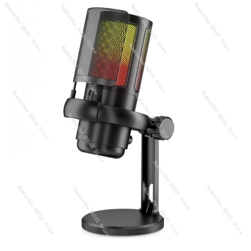ميكروفون مكثف USB لسطح المكتب  - مراجعة Pc Gaming Rgb وسعره