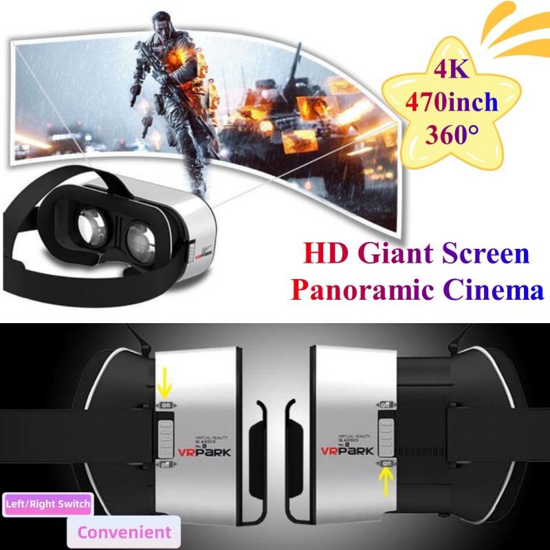 سماعة رأس الواقع الافتراضي مع  - مراجعة Vr Headset Pc وسعره