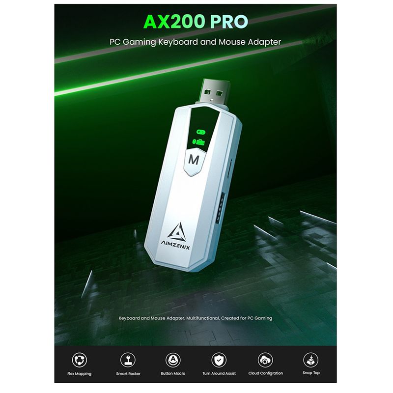 محول AIMZENIX AX200PRO لألعاب  - مراجعة Pc Gaming Sultan وسعره