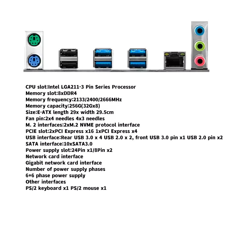اللوحة الأم المزدوجة X99 CPU L - مراجعة Pc Gaming Xeon وسعره